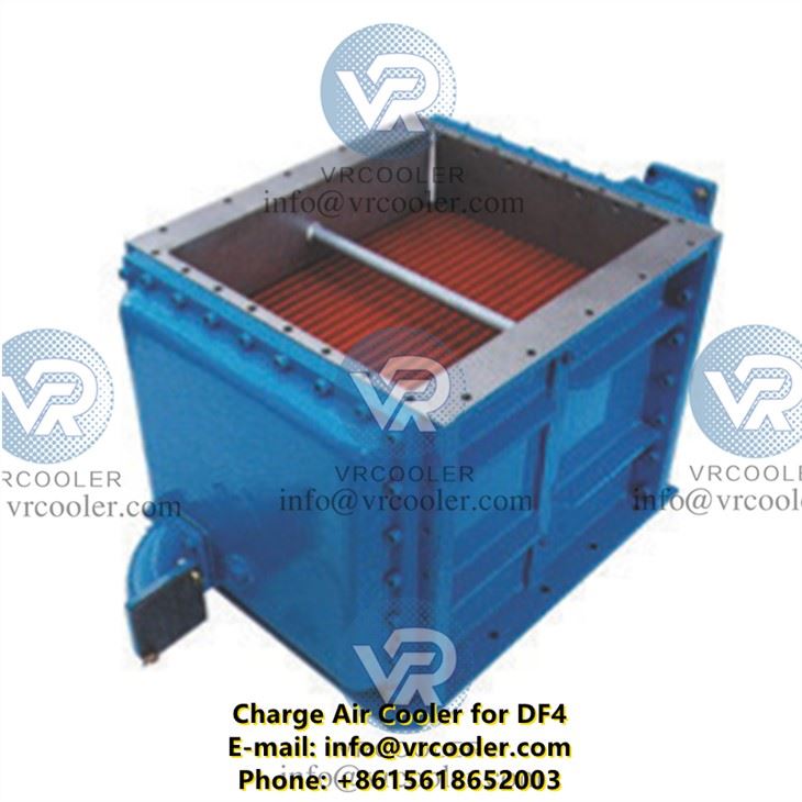 Refroidisseur d'air de suralimentation pour locomotives