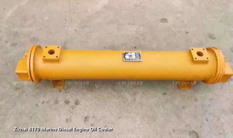 Zichai 8170 Marine Diesel Engine Oil Cooler Zichai 8170 Marine Diesel Engine Oil Cooler